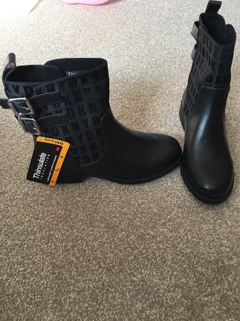 dkny biker boots